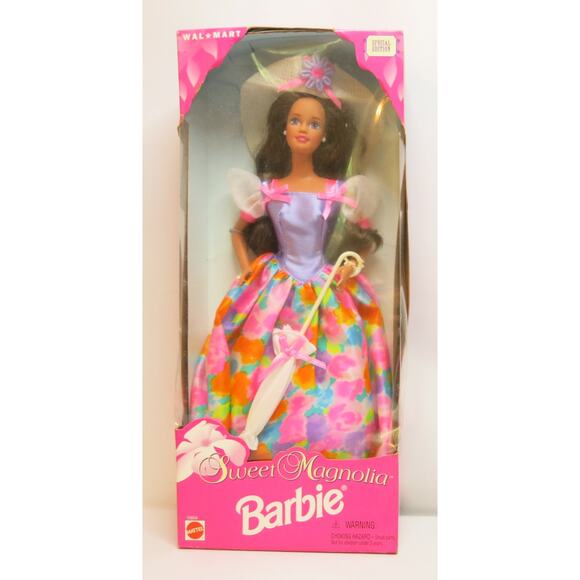 Vtg Sweet Magnolia BARBIE 15654 Brunette New In Box Special Edition Walmart 1996 - Picture 1 of 10